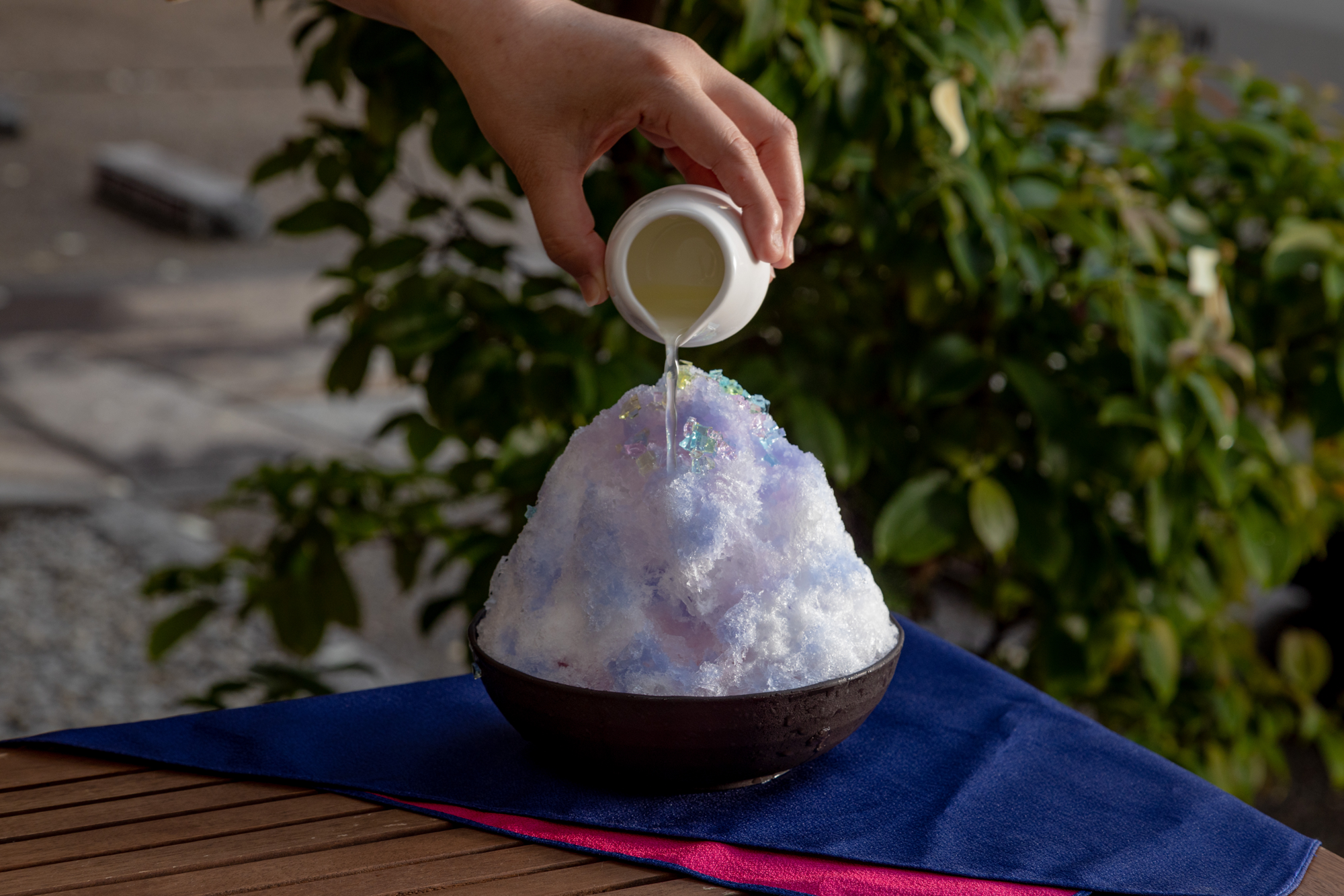 御菓子屋さんのかき氷「青夏れもん」