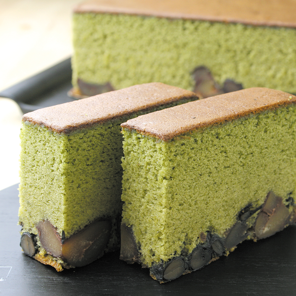 抹茶栗かすていら