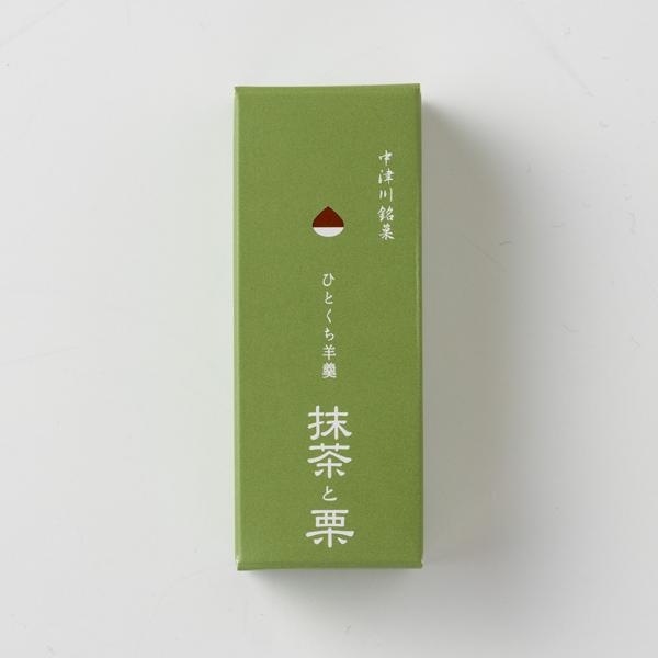 ひとくち羊羹　抹茶と栗